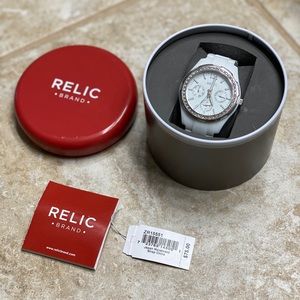 Women’s White Relic Watch EUC